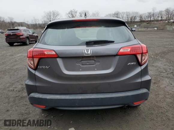 2018 Honda HR-V LX with VIN 3CZRU6H31JG714837, listed as a Copart auction lot 53018655 with 151,045 mi miles and Salvage Title. Bid and sale history available at carsss.com. Image 6.