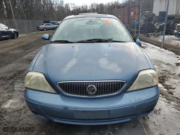 2005 Mercury Sable LS with VIN 1MEHM55S85A619167, listed as a Copart auction lot 42355675 with 0 mi miles and Salvage Title. Bid and sale history available at carsss.com. Image 5.