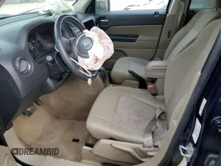 2013 Jeep Patriot Latitude with VIN 1C4NJPFB8DD192657, listed as a Copart auction lot 46593715 with 153,999 mi miles and Salvage Title. Bid and sale history available at carsss.com. Image 7.