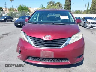 2012 Toyota Sienna LE AAS with VIN 5TDKK3DC6CS234136, listed as a IAAI auction lot 42064491 with 103,925 mi miles. Bid and sale history available at carsss.com. Image 12.