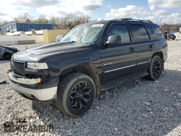 2001 Chevrolet Tahoe LT with VIN 1GNEK13T01R177485, listed as a Copart auction lot 53540455 with Not provided miles and Salvage title. Bid and sale history available at DreamBid. Image 1.