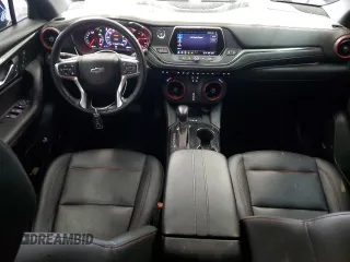 2021 Chevrolet Blazer RS z VIN 3GNKBKRS1MS522144, wystawiony jako Copart lot #50639635 z przebiegiem 43 593 mil mil oraz Szkoda całkowita • Salvage title. Historia ofert i sprzedaży dostępna na DreamBid. Obrazek 8.