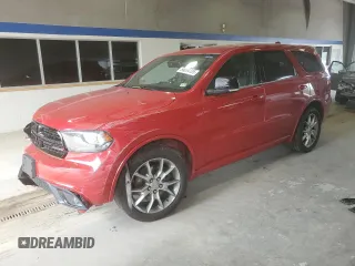 2015 Dodge Durango R/T with VIN 1C4SDJCT6FC169889, listed as a Copart auction lot 54054105 with 103,081 mi miles and Salvage title. Bid and sale history available at DreamBid. Image 1.