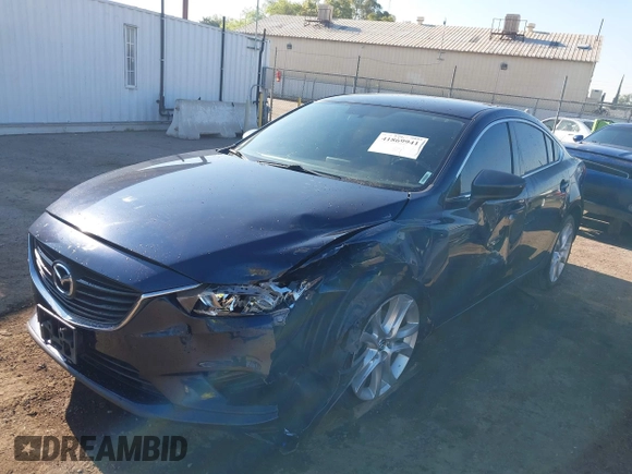 2016 Mazda 6 i Touring with VIN JM1GJ1V58G1457729, listed as a IAAI auction lot 41869941 with 159,914 mi miles and . Bid and sale history available at carsss.com. Image 2.