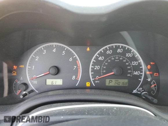 2013 Toyota Corolla L with VIN 5YFBU4EE3DP219605, listed as a Copart auction lot 50615255 with 140,168 mi miles and Salvage Title. Bid and sale history available at DreamBid. Image 9.