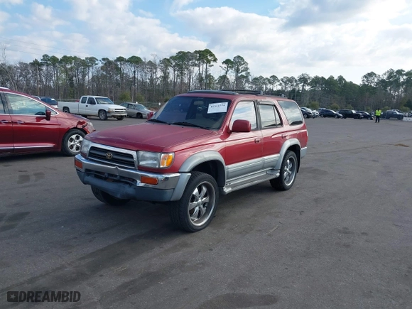 1998 Toyota 4Runner with VIN JT3GN87R9W0059158, listed as a IAAI auction lot 41524776 with 404,156 mi miles. Bid and sale history available at carsss.com. Image 2.