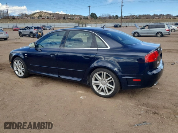 2007 Audi S4 z VIN WAUGL78E17A084569, wystawiony jako Copart lot #50962445 z przebiegiem 173 085 mil mil oraz Tytuł czysty. Historia ofert i sprzedaży dostępna na DreamBid. Obrazek 2.