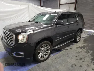 2018 GMC Yukon SLT with VIN 1GKS1BKCXJR293982, listed as a Copart auction lot 41860985 with 106,966 mi miles and Clean Title. Bid and sale history available at carsss.com. Image 1.