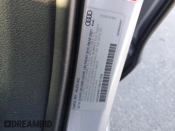 2016 Audi S6 Prestige z VIN WAUH2AFC1GN151508, wystawiony jako Copart lot #46360404 z przebiegiem 74 464 mil mil oraz . Historia ofert i sprzedaży dostępna na DreamBid. Obrazek 13.