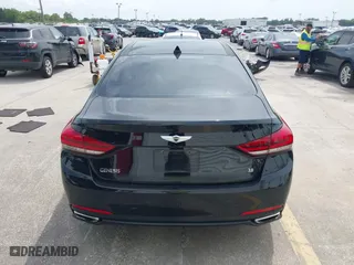 2016 Hyundai Genesis 3.8L with VIN KMHGN4JE6GU106694, listed as a IAAI auction lot 41865148 with 161,659 mi miles. Bid and sale history available at carsss.com. Image 16.