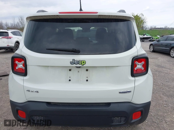 2015 Jeep Renegade Latitude with VIN ZACCJBBT0FPB76457, listed as a IAAI auction lot 42172296 with 75,568 mi miles and . Bid and sale history available at DreamBid. Image 16.