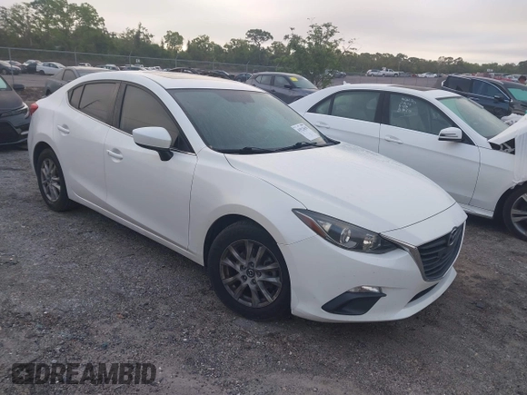 2014 Mazda 3 i Grand Touring with VIN JM1BM1W72E1122173, listed as a IAAI auction lot 41922628 with 118,772 mi miles and . Bid and sale history available at carsss.com. Image 1.