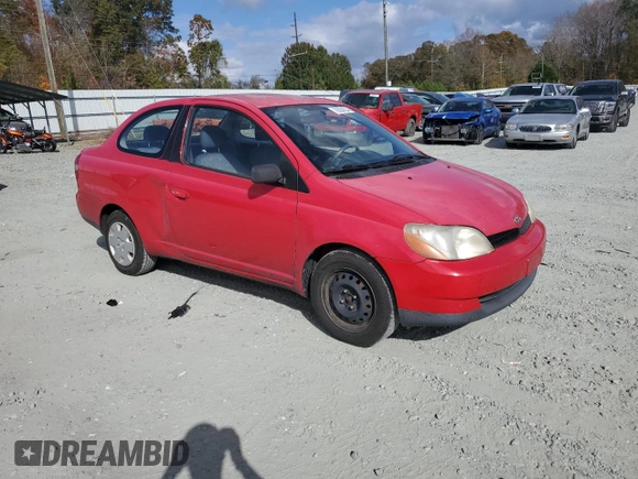 2002 Toyota ECHO with VIN JTDAT123220232983, listed as a Copart auction lot 76054224 with 197,092 mi miles and Salvage Title. Bid and sale history available at carsss.com. Image 4.