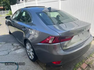 2015 Lexus IS 250 with VIN JTHCF1D20F5018151, listed as a Copart auction lot 63795745 with 130,962 mi miles and Salvage title. Bid and sale history available at DreamBid. Image 3.