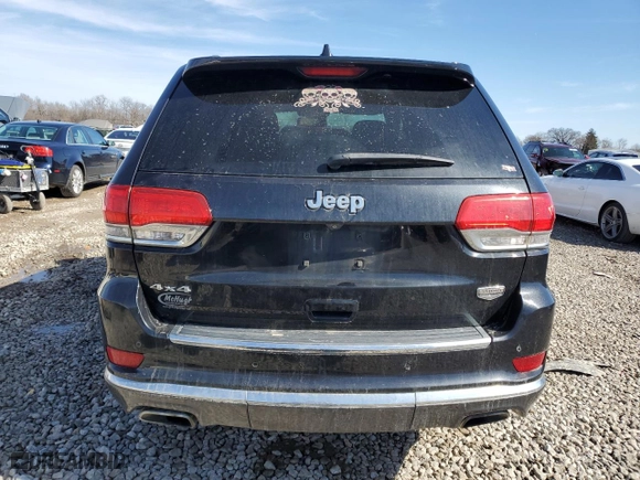 2014 Jeep Grand Cherokee Summit with VIN 1C4RJFJG1EC258276, listed as a Copart auction lot 46708225 with 122,619 mi miles and Salvage Title. Bid and sale history available at carsss.com. Image 6.
