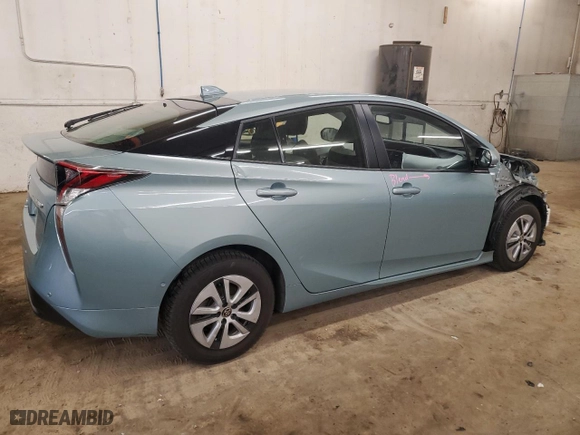 2017 Toyota Prius Two with VIN JTDKARFU1H3029974, listed as a Copart auction lot 53876755 with 47,224 mi miles and Salvage Title. Bid and sale history available at carsss.com. Image 3.