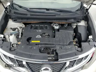 2012 Nissan Murano SV with VIN JN8AZ1MW0CW219609, listed as a Copart auction lot 50136455 with 98,878 mi miles and Salvage Title. Bid and sale history available at carsss.com. Image 12.