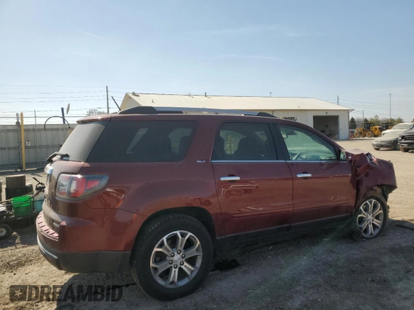 2015 GMC Acadia SLT with VIN 1GKKVRKD5FJ156072, listed as a Copart auction lot 48763645 with 154,146 mi miles and Salvage Title. Bid and sale history available at DreamBid. Image 3.