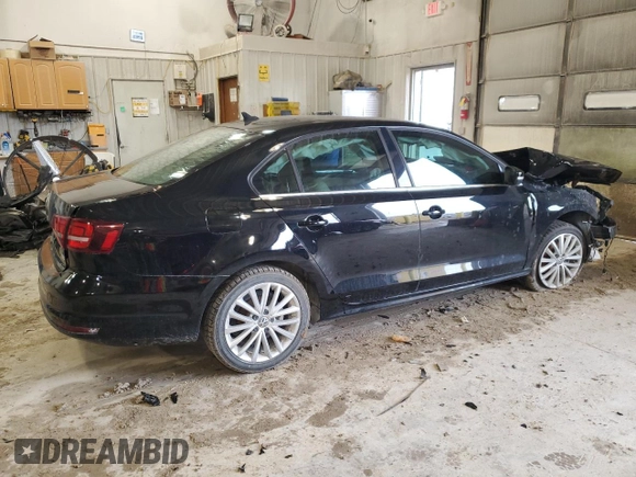 2016 Volkswagen Jetta Sedan 1.8T SEL with VIN 3VWL07AJ4GM237415, listed as a Copart auction lot 83858604 with 0 mi miles and Salvage Title. Bid and sale history available at carsss.com. Image 3.