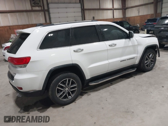 2018 Jeep Grand Cherokee Limited with VIN 1C4RJFBGXJC475110, listed as a IAAI auction lot 41858278 with 117,811 mi miles and . Bid and sale history available at DreamBid. Image 4.