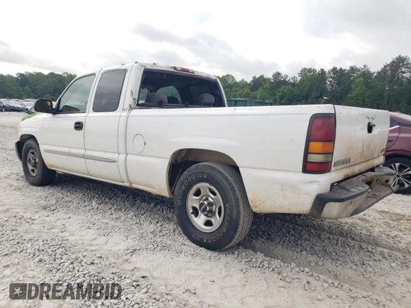 2004 GMC Sierra 1500 SLE with VIN 2GTEC19V941337956, listed as a Copart auction lot 54003035 with 233,059 mi miles and Salvage Title. Bid and sale history available at DreamBid. Image 2.