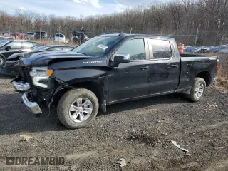 2023 Chevrolet Silverado 1500 LT with VIN 1GCPDDEKXPZ314393, listed as a Copart auction lot 50160005 with 47,968 mi miles and Non Repairable. Bid and sale history available at carsss.com. Image 1.