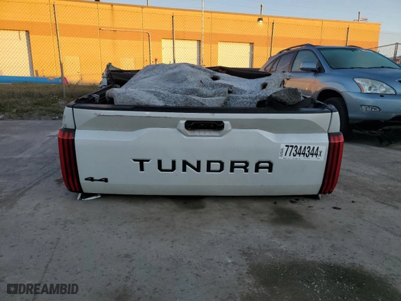 2024 Toyota Tundra 4WD Limited with VIN 5TFWA5EC8RX021982, listed as a Copart auction lot 77344344 with 0 mi miles and Non Repairable. Bid and sale history available at carsss.com. Image 6.