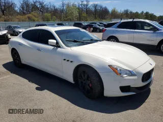 2016 Maserati Quattroporte S Q4 z VIN ZAM56RRA7G1186026, wystawiony jako Copart lot #56308025 z przebiegiem 113 232 mil mil oraz Czysty tytuł • Clean title. Historia ofert i sprzedaży dostępna na DreamBid. Obrazek 4.