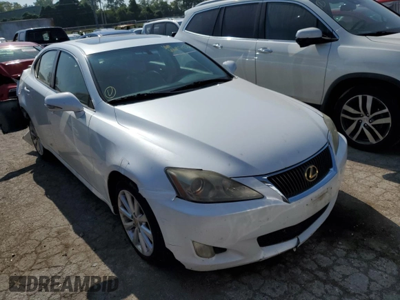 2009 Lexus IS 250 with VIN JTHCK262295033317, listed as a Copart auction lot 52305374 with 173,969 mi miles and Non Repairable. Bid and sale history available at DreamBid. Image 4.