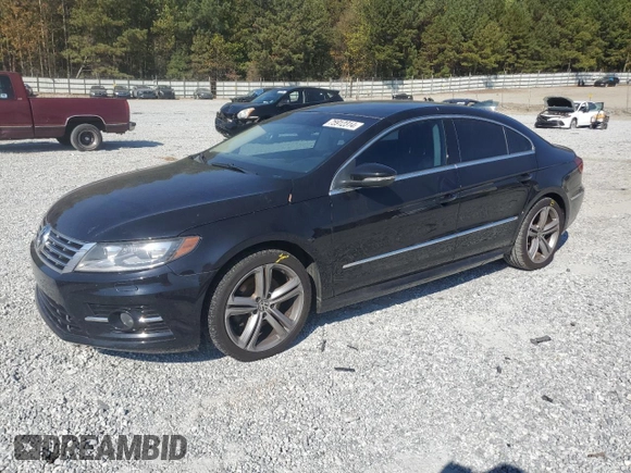 2014 Volkswagen CC R-Line with VIN WVWBN7AN4EE534688, listed as a Copart auction lot 75912314 with 105,398 mi miles and Salvage Title. Bid and sale history available at carsss.com. Image 1.