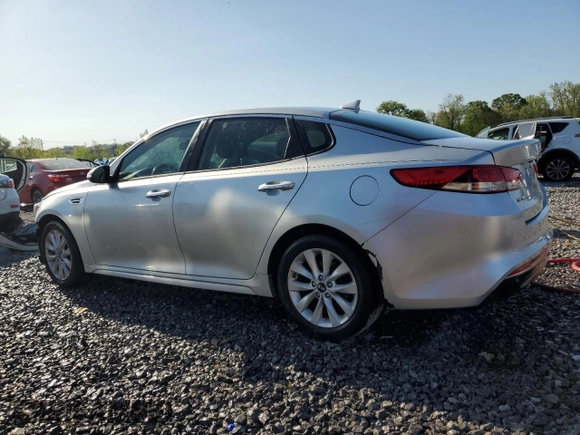2016 Kia Optima LX with VIN 5XXGT4L35GG037007, listed as a Copart auction lot 52196405 with 165,603 mi miles and Salvage Title. Bid and sale history available at carsss.com. Image 2.