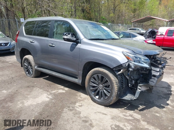 2022 Lexus GX with VIN JTJGM7BX5N5309119, listed as a IAAI auction lot 42036991 with 34,320 mi miles. Bid and sale history available at carsss.com. Image 1.