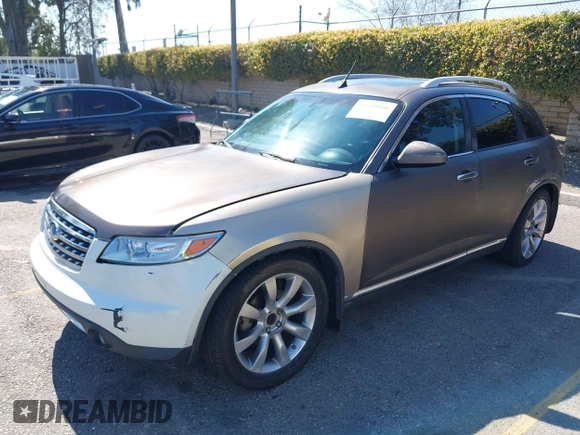2006 Infiniti FX with VIN JNRAS08U56X100133, listed as a IAAI auction lot 41630866 with 191,231 mi miles. Bid and sale history available at carsss.com. Image 18.