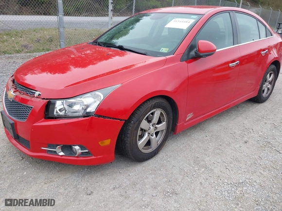2012 Chevrolet Cruze LT w/1LT with VIN 1G1PF5SC7C7397440, listed as a IAAI auction lot 41944484 with 55,608 mi miles. Bid and sale history available at carsss.com. Image 2.