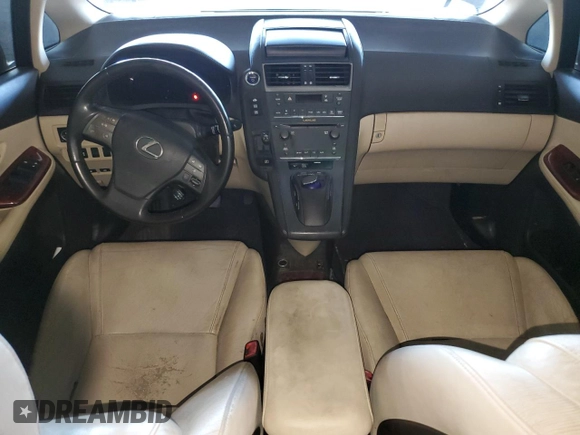 2012 Lexus HS with VIN JTHBB1BA3C2049151, listed as a Copart auction lot 74981034 with 283,714 mi miles and Salvage Title. Bid and sale history available at carsss.com. Image 8.