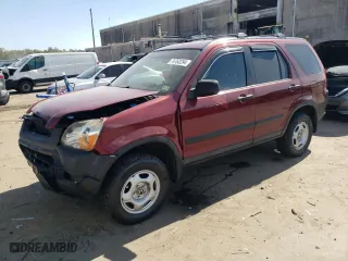 2003 Honda CR-V LX with VIN SHSRD78593U153740, listed as a Copart auction lot 74763294 with 179,722 mi miles and Salvage Title. Bid and sale history available at carsss.com. Image 1.