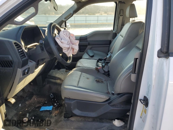 2017 Ford F-150 XL with VIN 1FTEX1CF4HKC30650, listed as a Copart auction lot 43618595 with 51,365 mi miles and Clean Title. Bid and sale history available at carsss.com. Image 7.