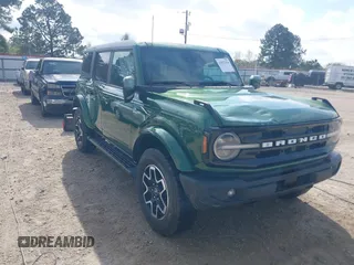 2023 Ford Bronco with VIN 1FMDE5BH7PLC03247, listed as a IAAI auction lot 41872914 with 11,302 mi miles. Bid and sale history available at carsss.com. Image 1.