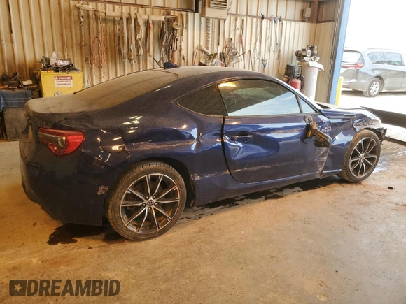 2017 Toyota 86 with VIN JF1ZNAA19H8709552, listed as a Copart auction lot 83819184 with 55,497 mi miles and Clean Title. Bid and sale history available at carsss.com. Image 3.