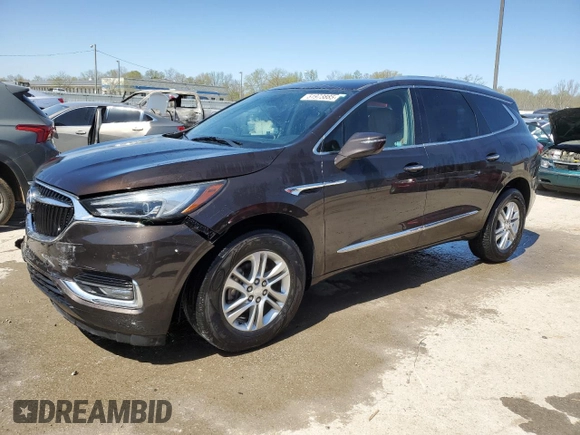 2018 Buick Enclave Essence with VIN 5GAERBKW7JJ172712, listed as a Copart auction lot 51973885 with 77,906 mi miles and Salvage Title. Bid and sale history available at DreamBid. Image 1.