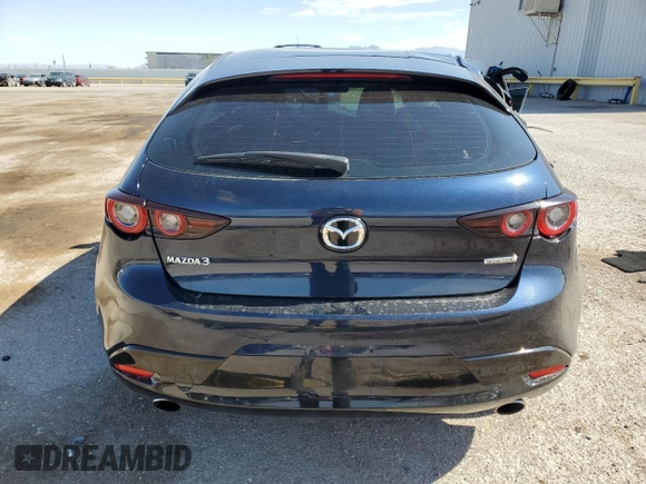 2022 Mazda 3 Select with VIN JM1BPAKL9N1507630, listed as a Copart auction lot 63757255 with 50,250 mi miles and Salvage title. Bid and sale history available at DreamBid. Image 6.