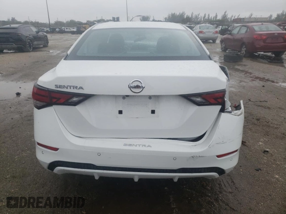 2023 Nissan Sentra S z VIN 3N1AB8BV2PY296485, wystawiony jako Copart lot #89249585 z przebiegiem 4 167 mil mil oraz Nie do naprawy • Non repairable. Historia ofert i sprzedaży dostępna na DreamBid. Obrazek 6.