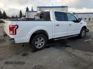2015 Ford F-150 XL with VIN 1FTEW1CG5FKD43418, listed as a Copart auction lot 44239165 with 208,295 mi miles and Salvage title. Bid and sale history available at DreamBid. Image 3.