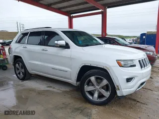 2014 Jeep Grand Cherokee Overland with VIN 1C4RJFCT4EC337564, listed as a IAAI auction lot 41982886 with 191,412 mi miles. Bid and sale history available at carsss.com. Image 13.