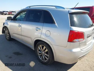 2012 Kia Sorento SX with VIN 5XYKW4A23CG234758, listed as a IAAI auction lot 41771798 with 210,143 mi miles. Bid and sale history available at carsss.com. Image 3.