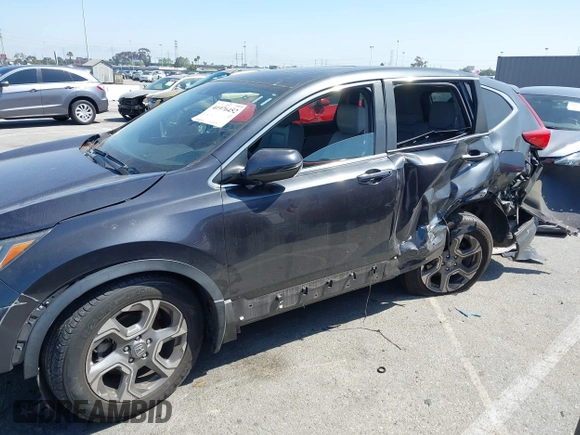 2017 Honda CR-V EX-L with VIN 7FARW1H86HE011530, listed as a IAAI auction lot 41976452 with 108,889 mi miles and . Bid and sale history available at carsss.com. Image 6.