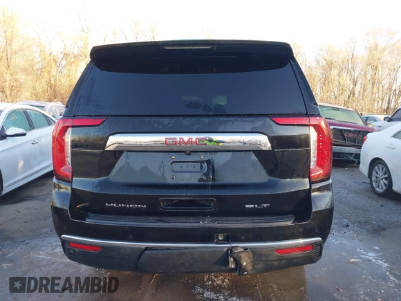 2023 GMC Yukon XL SLT with VIN 1GKS2GKD4PR350382, listed as a IAAI auction lot 41295165 with 38,075 mi miles. Bid and sale history available at carsss.com. Image 17.