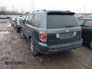 2006 Honda Pilot EX with VIN 5FNYF18496B021499, listed as a IAAI auction lot 41540784 with 232,665 mi miles and . Bid and sale history available at DreamBid. Image 3.