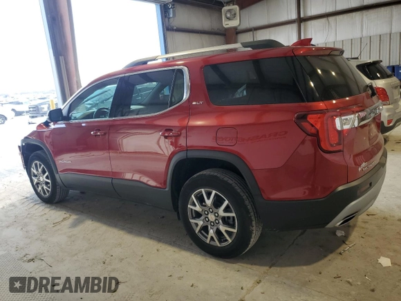 2021 GMC Acadia SLT with VIN 1GKKNMLS8MZ143489, listed as a Copart auction lot 83545894 with 34,427 mi miles and Salvage Title. Bid and sale history available at carsss.com. Image 2.