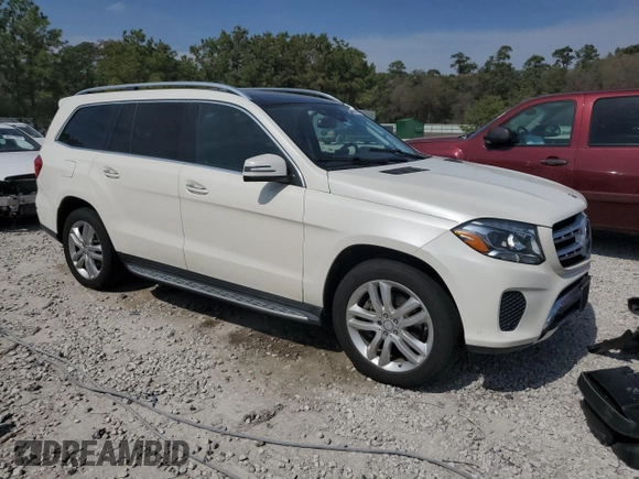 2017 Mercedes-Benz GLS 450 with VIN 4JGDF6EE3HA856174, listed as a Copart auction lot 44294194 with 107,539 mi miles and Non Repairable. Bid and sale history available at DreamBid. Image 4.